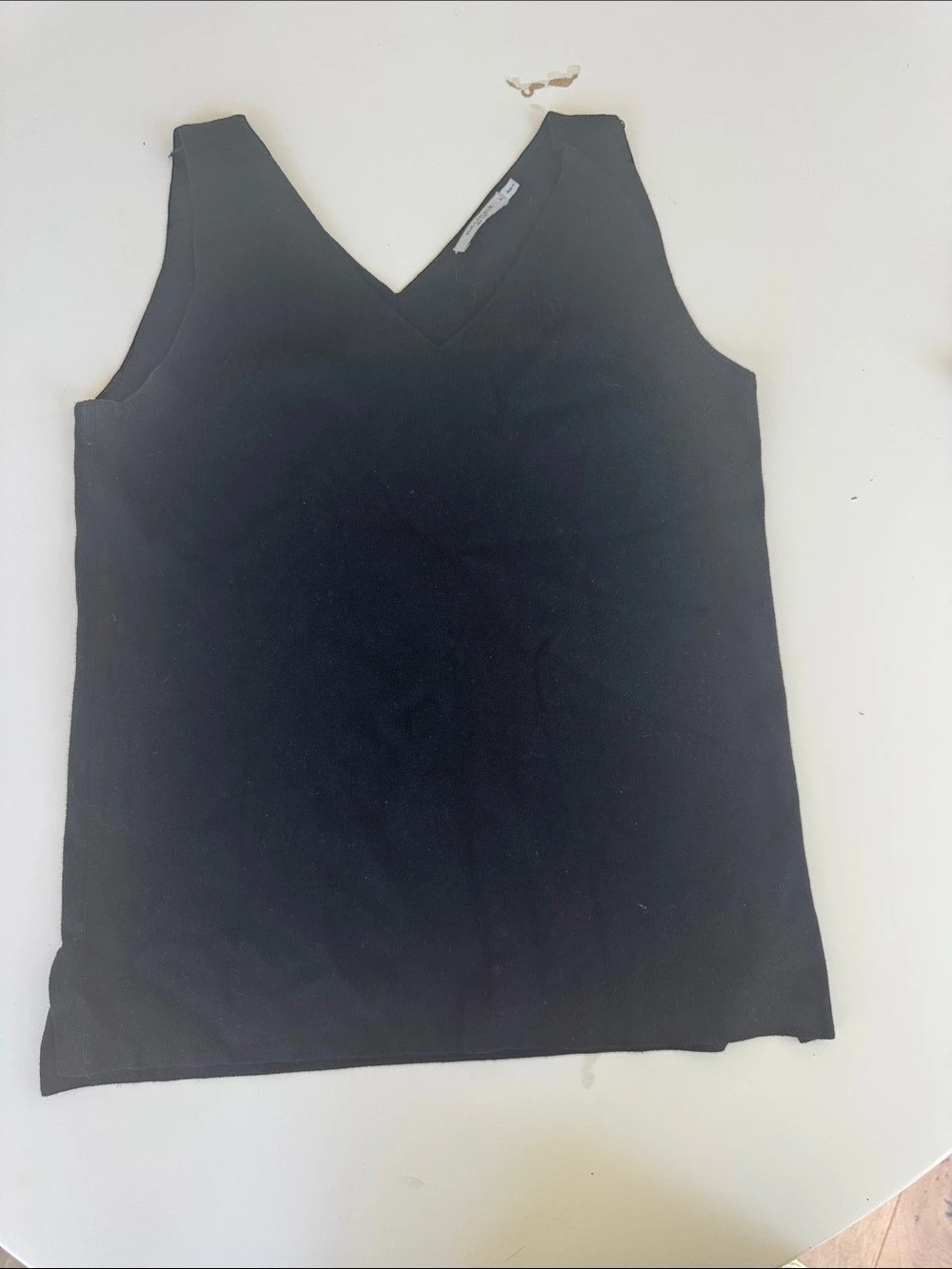 M.M. LaFleur Black Tank Top
